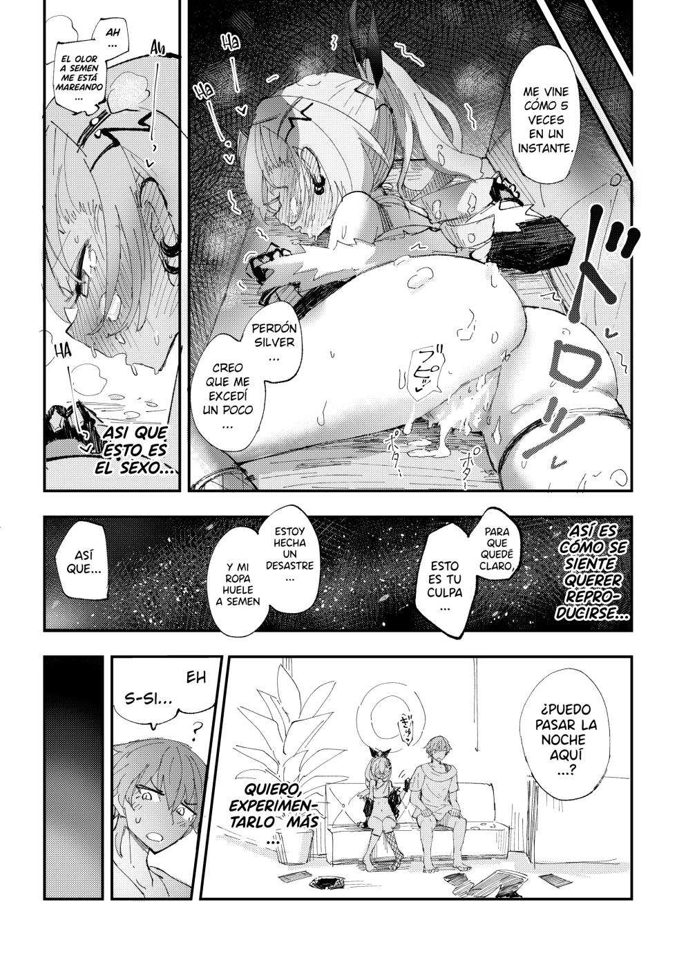 [Rossaku Kobo (Rossaku)] Koukishin wa Kaitakusha no Heya de | Curiosidad en el cuarto del trazacaminos (Honkai: Star Rail) [Spanish] [Nero] [Digital] - Page 19