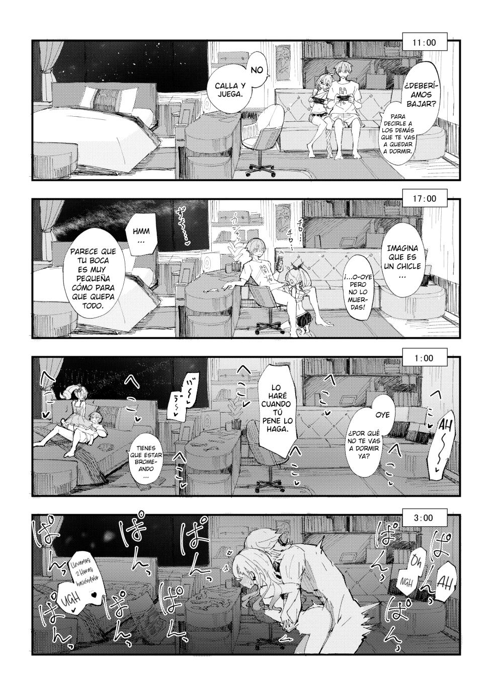[Rossaku Kobo (Rossaku)] Koukishin wa Kaitakusha no Heya de | Curiosidad en el cuarto del trazacaminos (Honkai: Star Rail) [Spanish] [Nero] [Digital] - Page 20