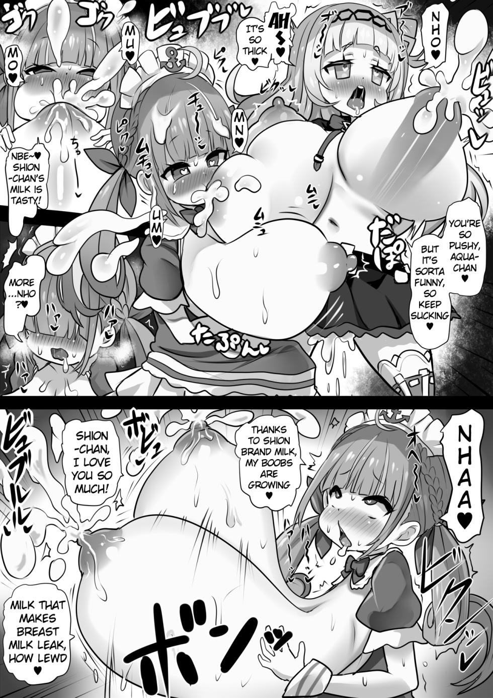 [Sekki Kettle Jidai (Sekki Kettle)] Bounyuu Buzama Mahoutsukai Shion (Hololive) [English] - Page 6