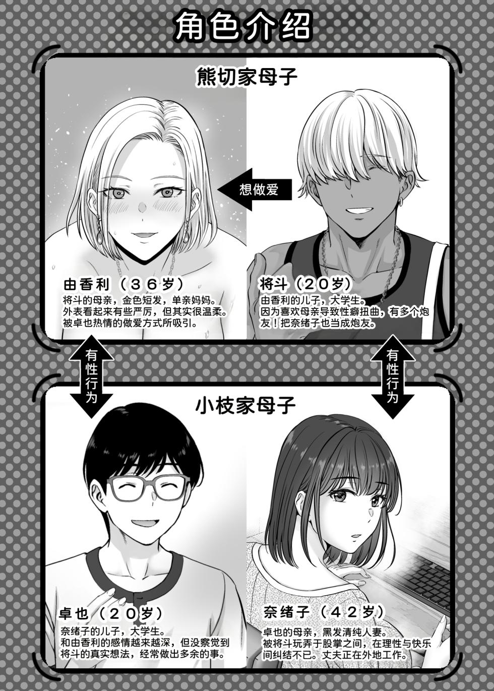 [Melon no Hoshiboshi (Hoshiduki Melon)] Haha Swapping 3 ~Haha Koukan de Mise Ai 4P! Orera ga Yaritai Houdai shita Hanashi~ [Chinese] [COW个人汉化] - Page 4