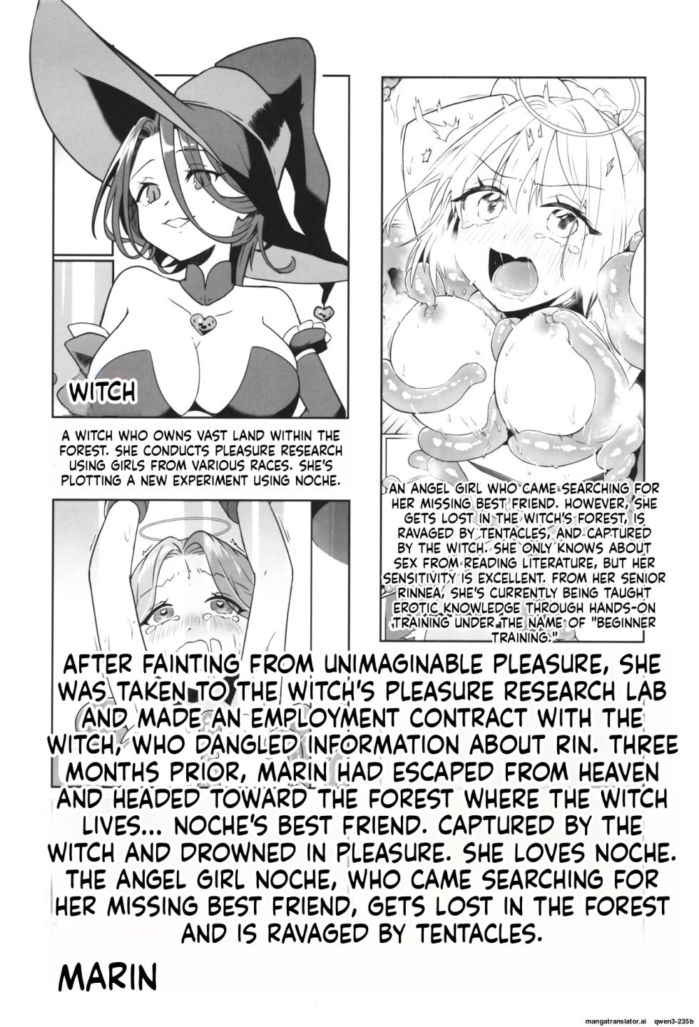 (C107) [Nanao-chan Labo (Nanao Hajime)] Majo no Kairaku Kenkyuujo -Marin no Mezame- (SCANMTL) - Page 4