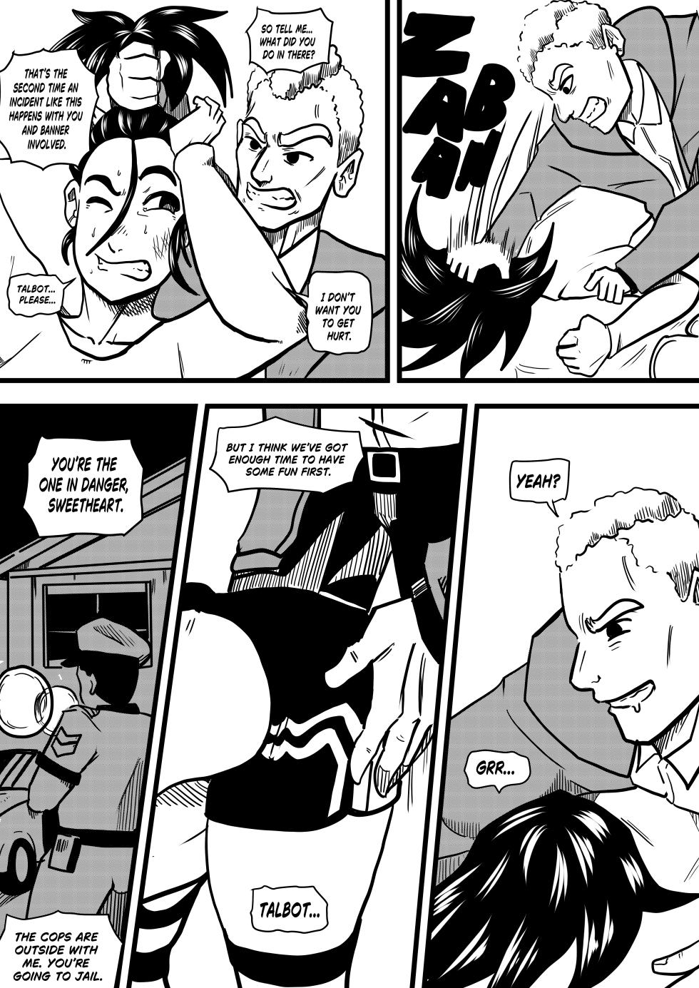 [Odoruyama] Betty Hulk AU: Talbot Makes Betty Angry [Old Version] - Page 4