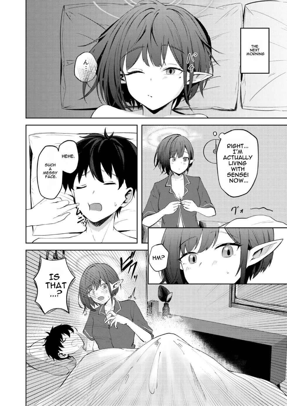 [For Us (Yonjiri)] Oki Aoi to no Dousei Shonichi | First Day Living with Aoi Toki (Blue Achive) [English] [DNTA] [Digital] - Page 20