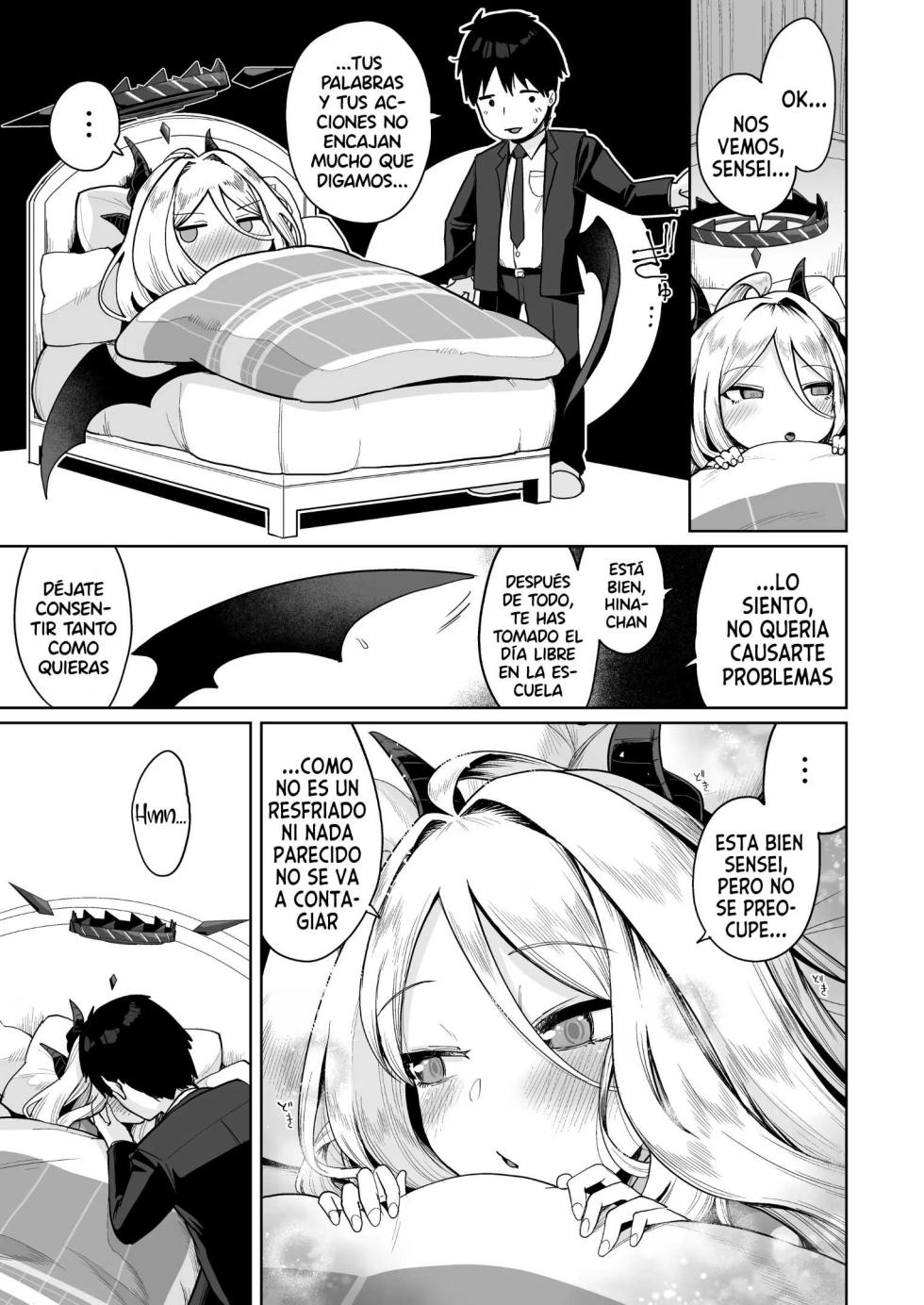 [Owakari Itadaketa darou ka (Umiyamasoze)] Otsukare Hina-chan | Descansa Hina-chan (Blue Archive) [Spanish] [Cult of Cunny] [Digital] - Page 4