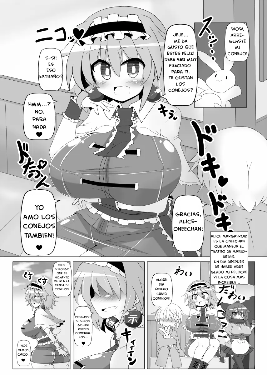 [Ato Nana Fun (Roki, Rindou)] Saimin Doll Alice ~Ayatsurare Ningyoutsukai~ (Touhou Project) [Spanish] [CameraNTR] [Digital] - Page 14
