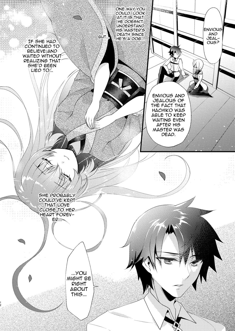 [hlz (Sanom)] Chuken Kiyohime Monogatari | The Tale of the Faithful Dog Kiyohime (Fate/Grand Order) [English] [Shiririn] [Digital] - Page 11
