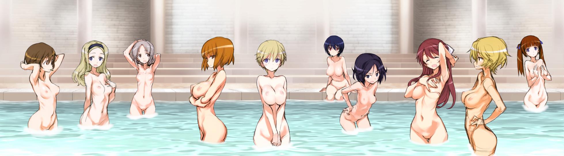 (C93) [Okotan Pekoe (Kurashima Tomoyasu)] IROIRO-NA-NANIKA. "BW" (Brave Witches) (with nude filter) - Page 38