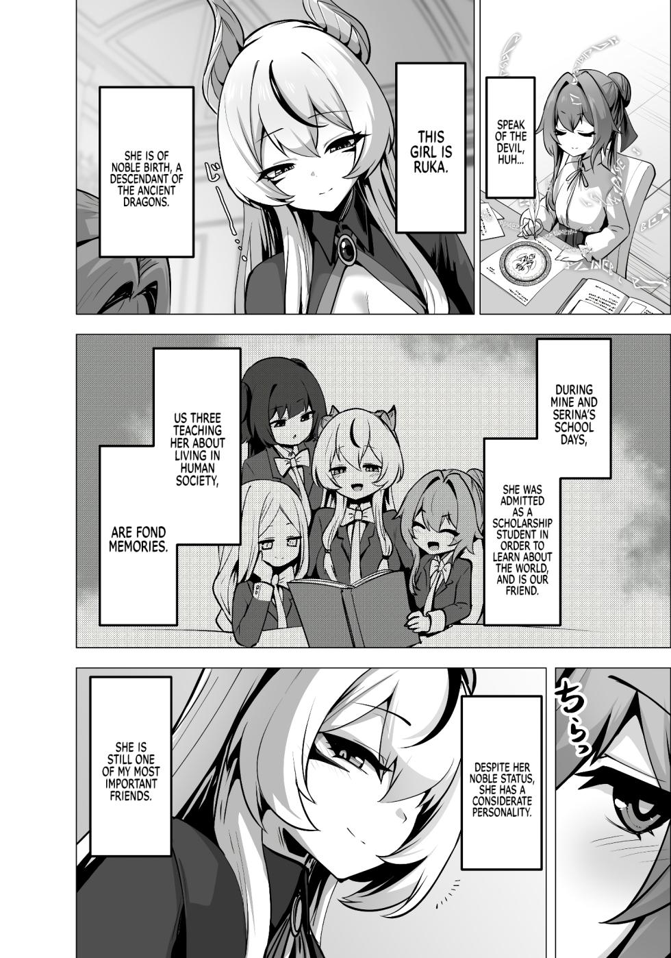 [Hashioki (Otemoto)] Saikyou Shuzoku no Ryuu no Musume ga Shitsukoku Kozukuri o Nedatte Kuru node Futanari Chinchin de Wakaraseru Hanashi | The Daughter of the Strongest Dragon Race Won't Stop Begging for a Baby, So I'll Teach Her a Lesson with My Futanari Cock [English] [Rirare Translation] - Page 18