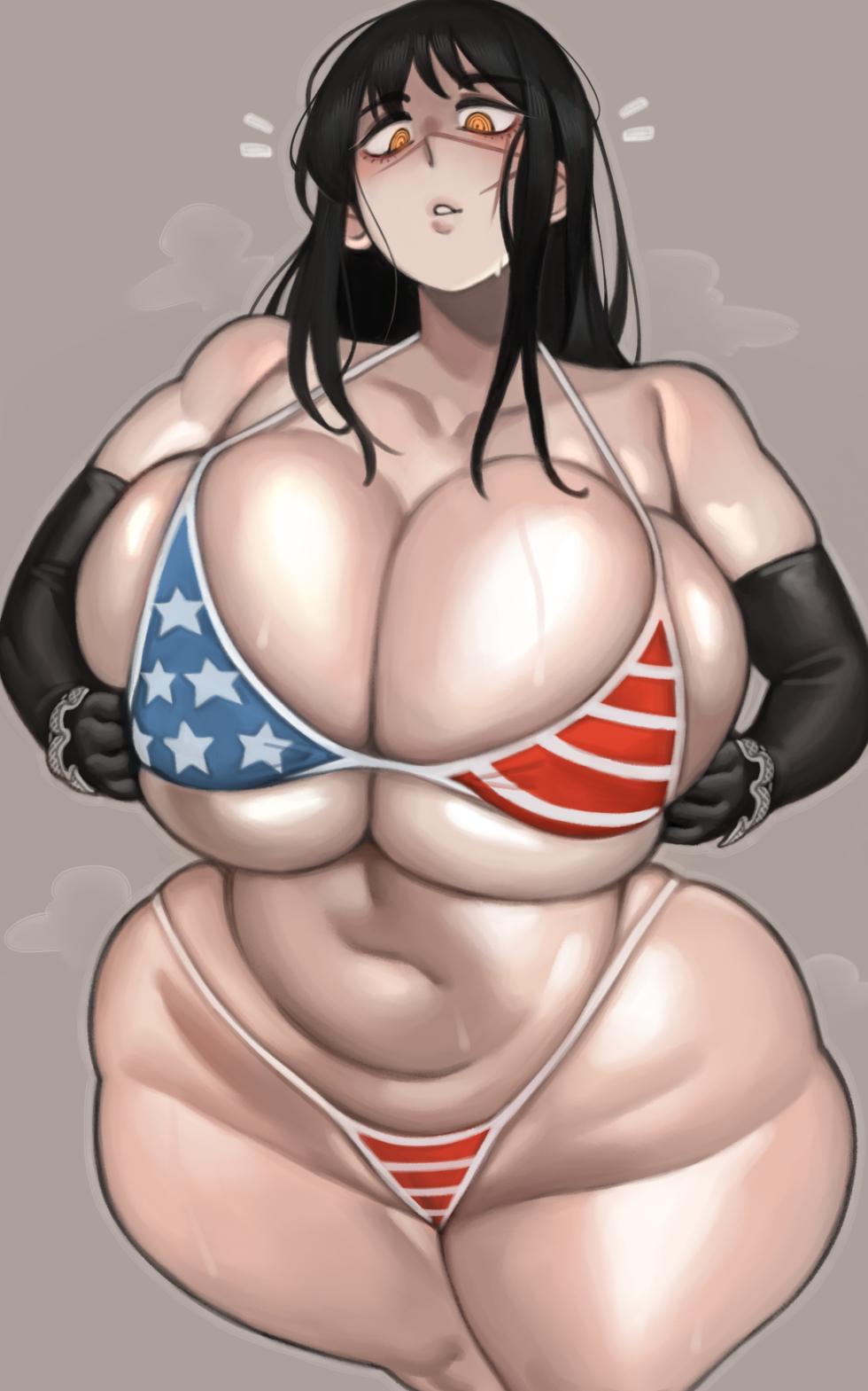 [Kelvin Hiu] Yoru USA Bikini (Chainsaw Man) - Page 2