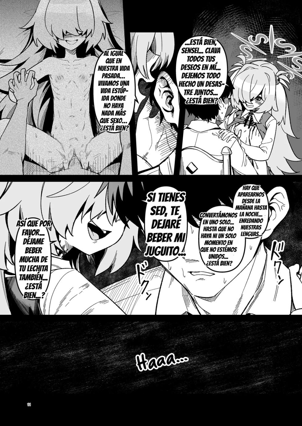 [Komorikiri. (Urin)] Zenbu Omoidasasete Ageru yoo | Te hare recordar todo... (Blue Archive) [Spanish] [Decensored] [Digital] - Page 10