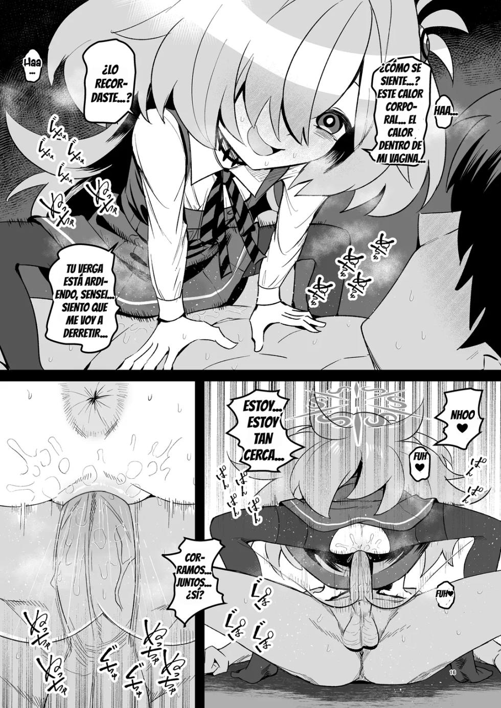 [Komorikiri. (Urin)] Zenbu Omoidasasete Ageru yoo | Te hare recordar todo... (Blue Archive) [Spanish] [Decensored] [Digital] - Page 15