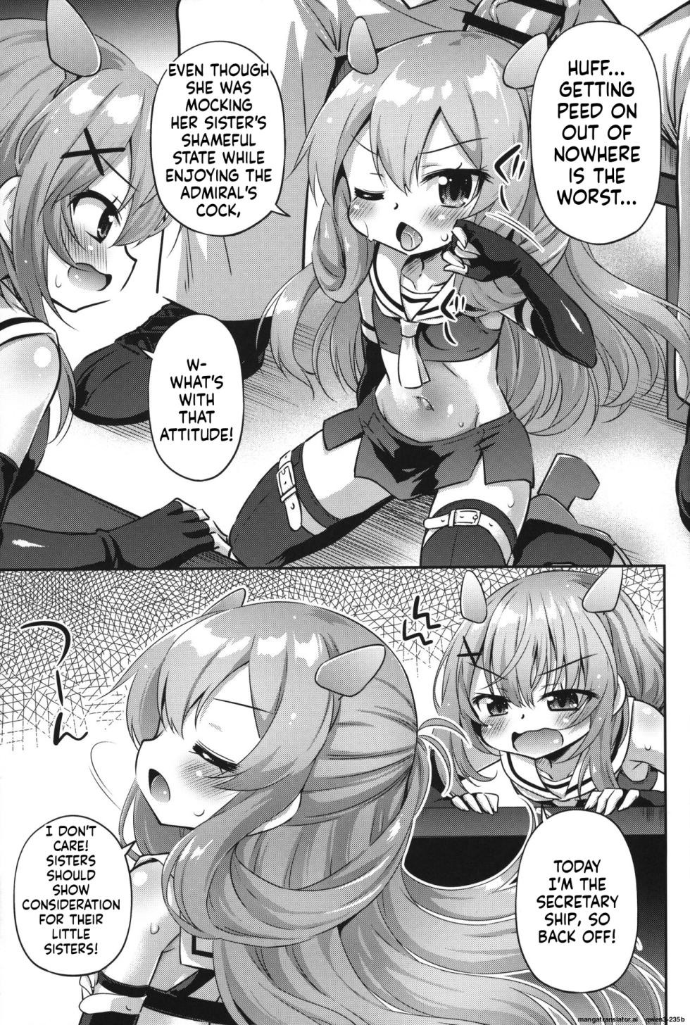 (C101) [Saihate-Kukan (Hino Hino)] Totsugeki! Onaka Sensuikanzu - Assault! tummy bare submarines.  (Kantai Collection -KanColle-) [English] [SCANMTL] - Page 10