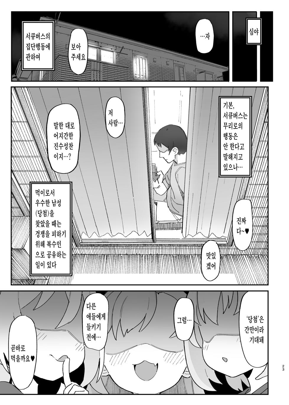 [Dagashiya (Wagashi)] Mesugaki Succubus-tachi ni Shiboritorareru Hon | 암꼬맹이 서큐버스들에게 쥐어짜이는 책 [Korean] [Decensored] [Digital] [Team Norma] - Page 22