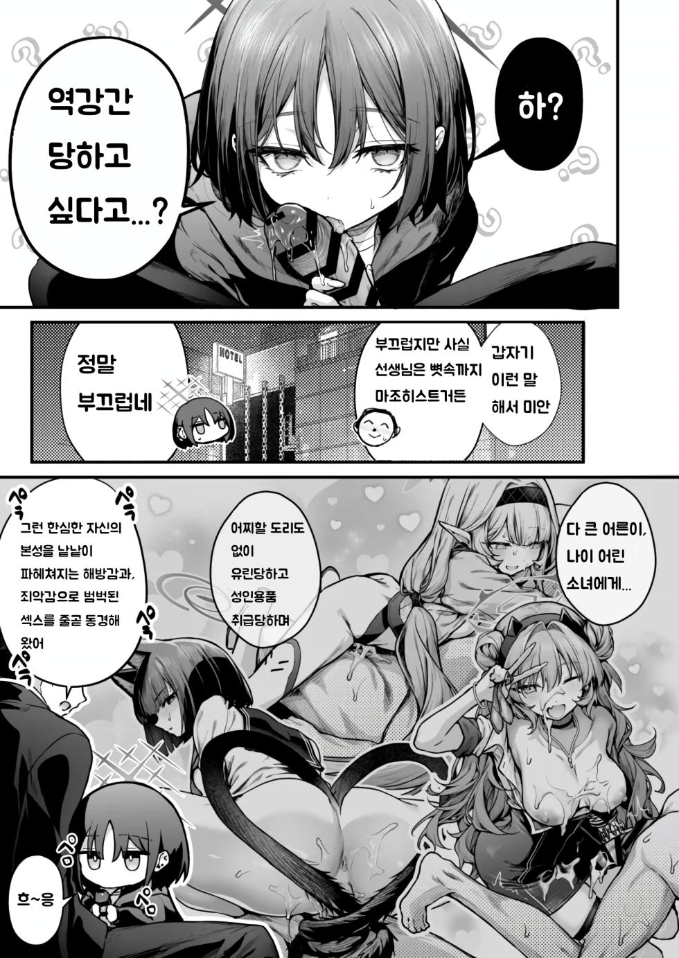 [Edamame Tei (Uko)] Arius-ryuu Gyaku Rape - ARIUS STYLE REVERSE RAPE (Blue Archive) [Korean] - Page 2