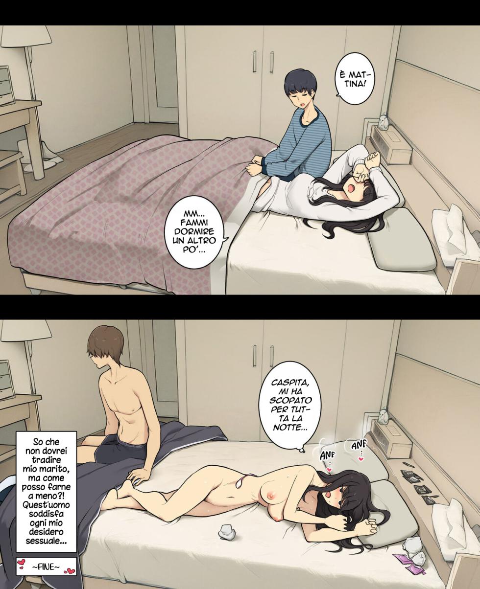 [Wakamatsu] Otto to no kankei, furin aite to no kankei | Il Mio Rapporto con Mio Marito ... E Col Mio Amante [Italian] - Page 29