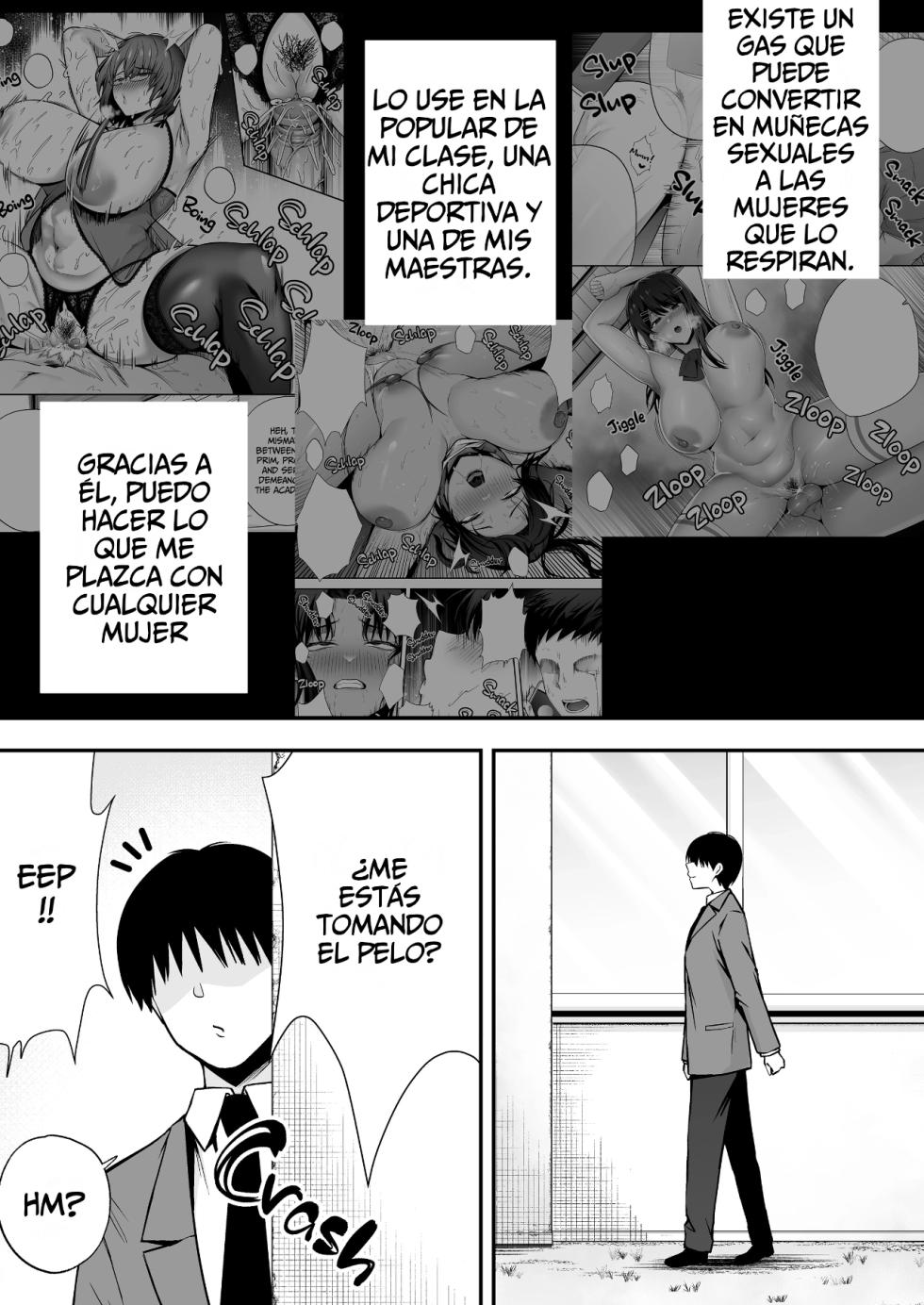 [Ougon Shinshi Club (Tabuchi)] Fukujuu Kyoushitsu 4 Sennou Gas de Classmate ni Yaritai Houdai - Page 2