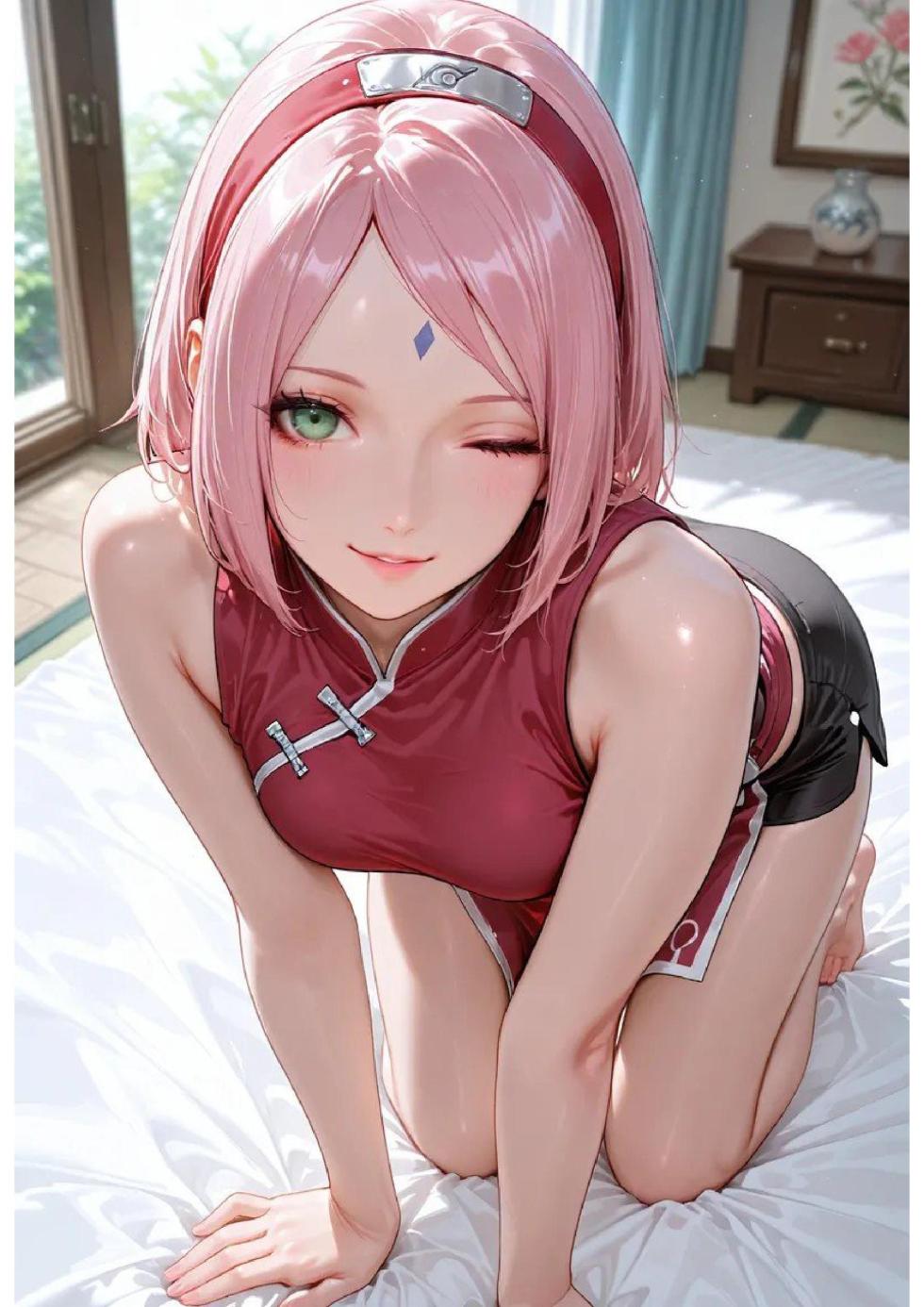 [Hottielid] Sakura to SLAVE a corruption journey (complete) [AI Generated] - Page 18