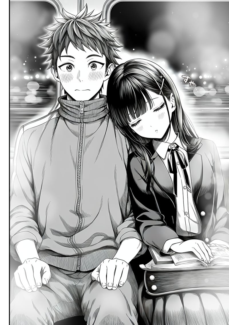 電車で何度も肩にもたれかかってくる女の子と、子作りセックスしてしまった - 夜あくび小隊 - Page 3