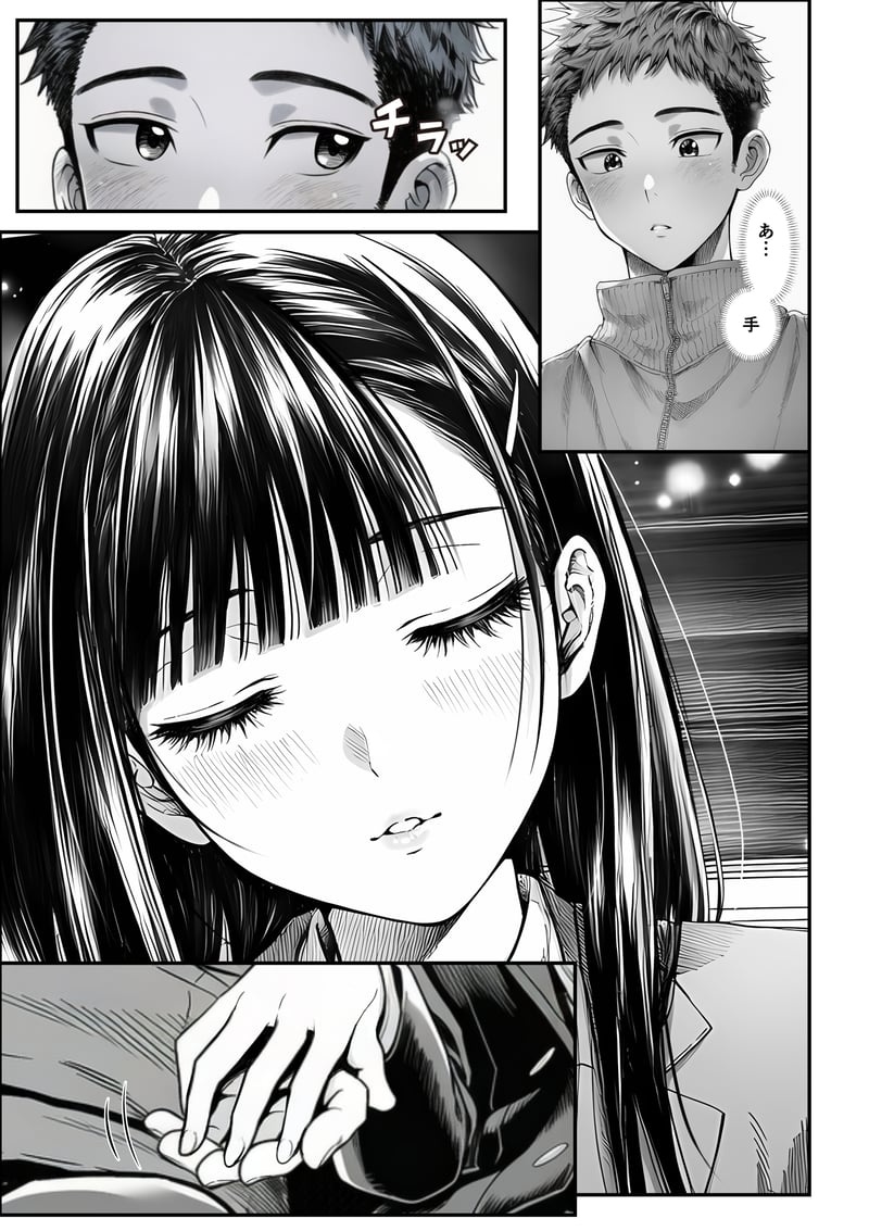 電車で何度も肩にもたれかかってくる女の子と、子作りセックスしてしまった - 夜あくび小隊 - Page 16