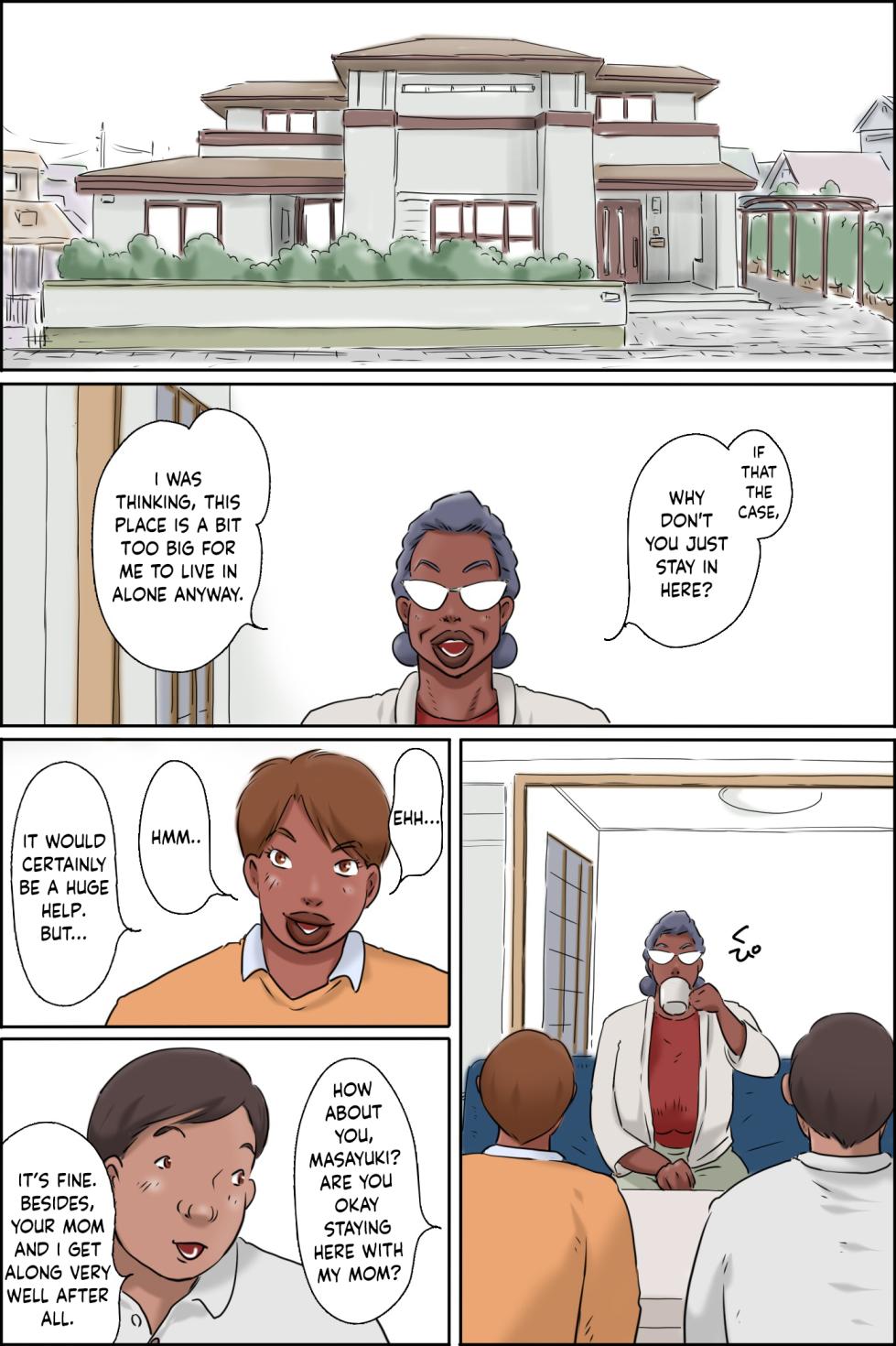 [Zenmai Kourogi] Nureru Gibo no Iru Seikatsu | Living Together WIth My Mother In Law [English] [wcombo123] - Page 2