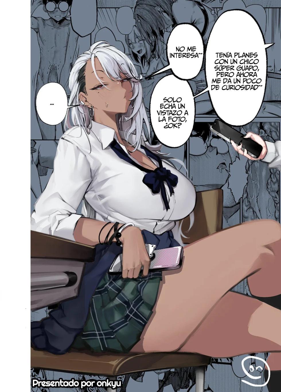 [Onkyu] Namaiki JK ga Wakaraserareru Hon Bangai Hen｜Poniendo a una gyaru descarada en su lugar׃ Capítulo extra [Spanish] [Moto-Moto Traducciones] [Digital] - Page 36