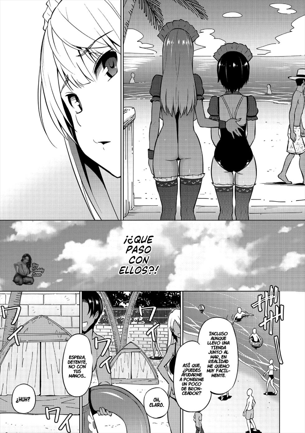 [Sanagi Torajirou] Natsu no Nagisa｜Verano En La Orilla Del Mar [Spanish] [BigDaddy Scan] - Page 9