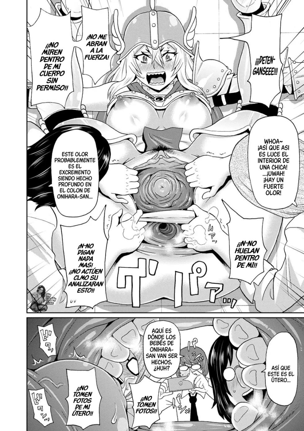 [John K. Pe-ta] Cosplay Yankee Onihara-san｜Yankee Cosplayer, Onihara-san (Zenryoku Ana Musume - Full Thrust! Hole-Maiden + Character Rough Illust)｜[Spanish] [BigDaddy Scan] [Digital] - Page 10