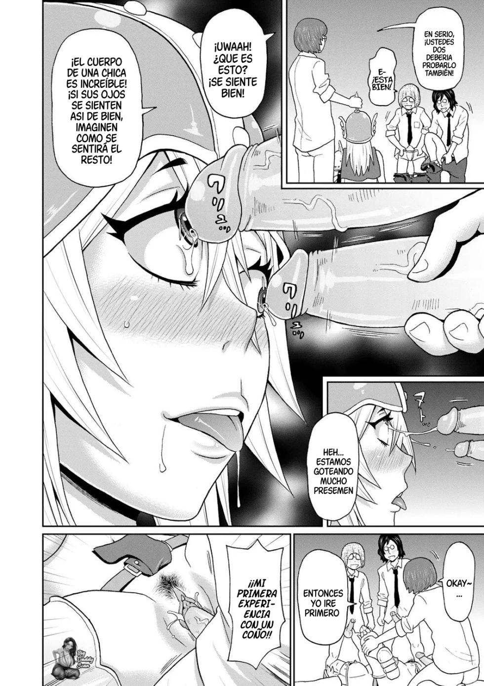 [John K. Pe-ta] Cosplay Yankee Onihara-san｜Yankee Cosplayer, Onihara-san (Zenryoku Ana Musume - Full Thrust! Hole-Maiden + Character Rough Illust)｜[Spanish] [BigDaddy Scan] [Digital] - Page 18