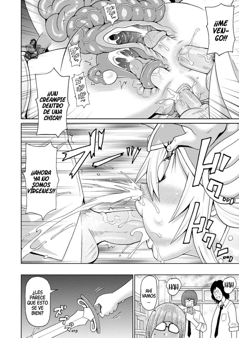 [John K. Pe-ta] Cosplay Yankee Onihara-san｜Yankee Cosplayer, Onihara-san (Zenryoku Ana Musume - Full Thrust! Hole-Maiden + Character Rough Illust)｜[Spanish] [BigDaddy Scan] [Digital] - Page 22