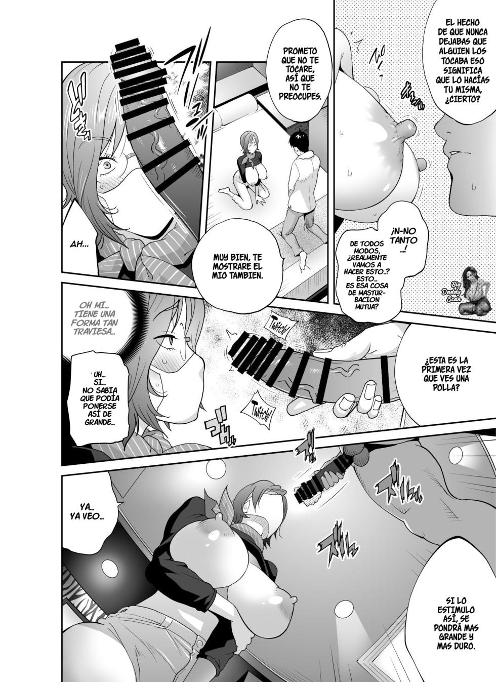 [Kotoyoshi Wired (Kotoyoshi Yumisuke)] Keiri no Sanpakugan Kyonyuu Kurosu-san no Sugao wa Dare mo Shiranai｜Desvelando La Cara Oculta De Korosu׃ La Contadora De Grandes Pechos De Ojos Enigmaticos[Spanish] [BigDaddy Scan] [Digital] - Page 15