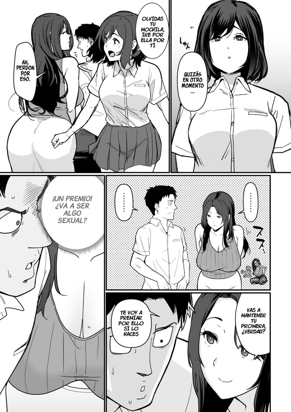 [Nagaremono (Ando Ryu)] Kanojo no Mama ga H Sugite Gaman Dekinai｜La Mamá De Mi Novia Es Muy Erotica Así Que No Pude Contenerme [Spanish] [BigDaddy Scan] - Page 24