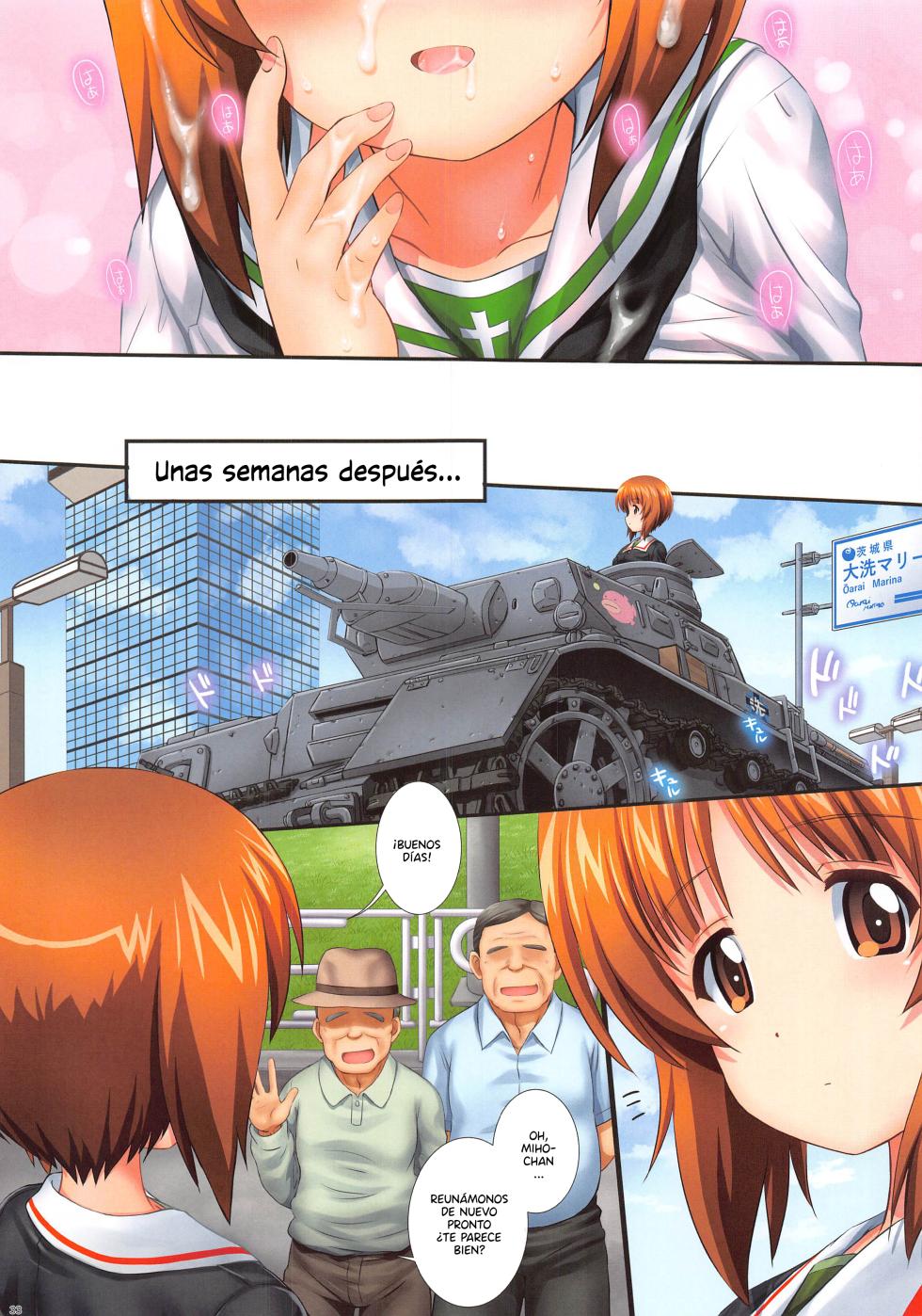 (C103) [Kamogawaya (Kamogawa Tanuki)] GuP is Good! ver. M&S｜¡GuP es Bueno Ver. M y S! (Girls und Panzer) [Spanish] [Blacklabel Scan] - Page 32