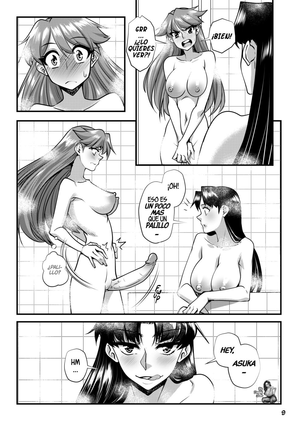 [Baloney Pony] Neon Genital Evangelion: Asuka Strikes!？| Neon Genital Evangelion׃ ¿¡Asuka Ataca!？[Spanish] [BigDaddy Scan] [Ongoing] - Page 12