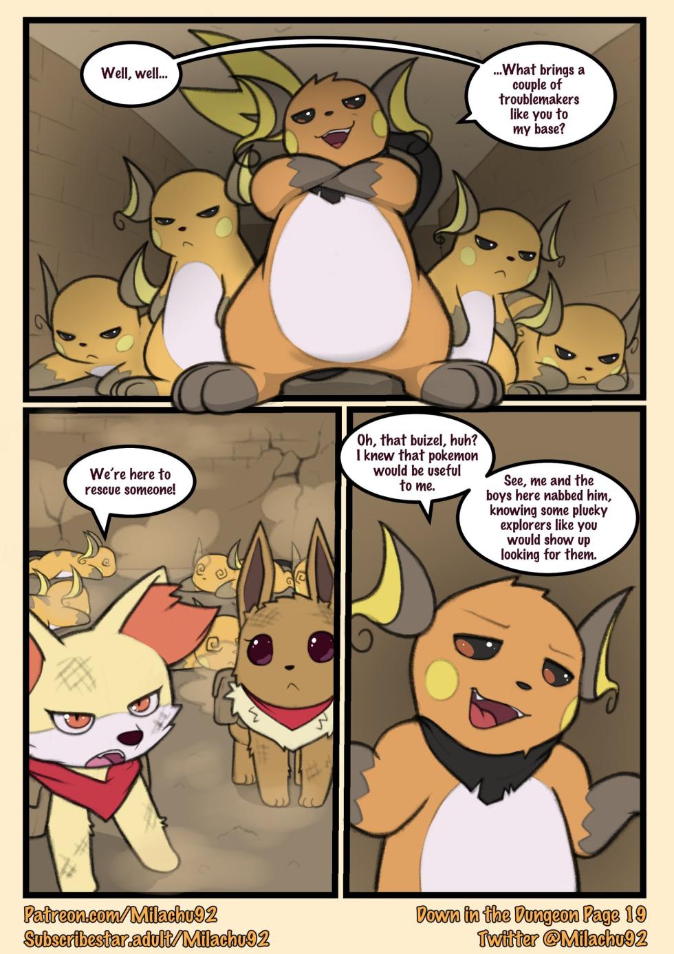 Down in to the dungeon (Milachu 92) [English] (ongoing) - Page 19
