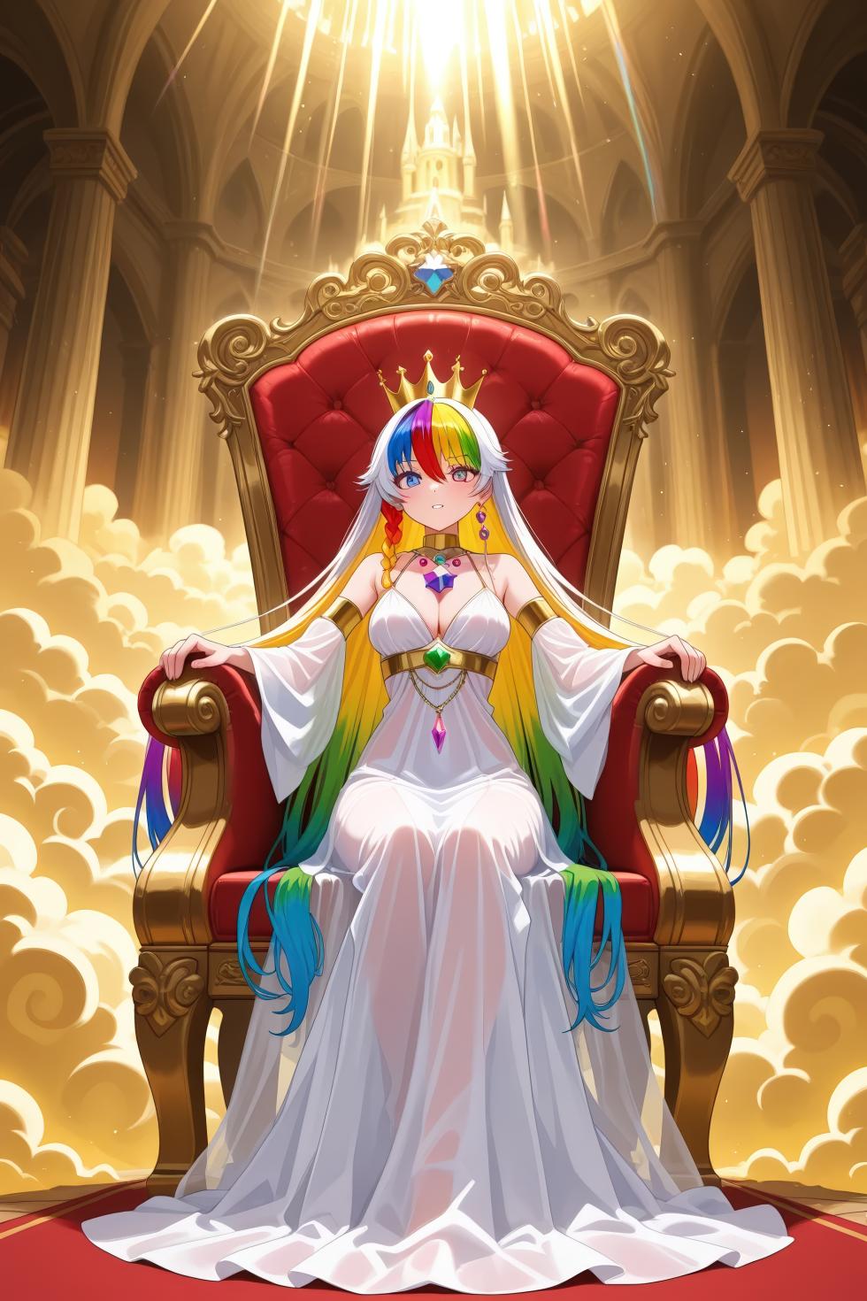 Rainbow Sky Princess [AI Generated] - Page 10