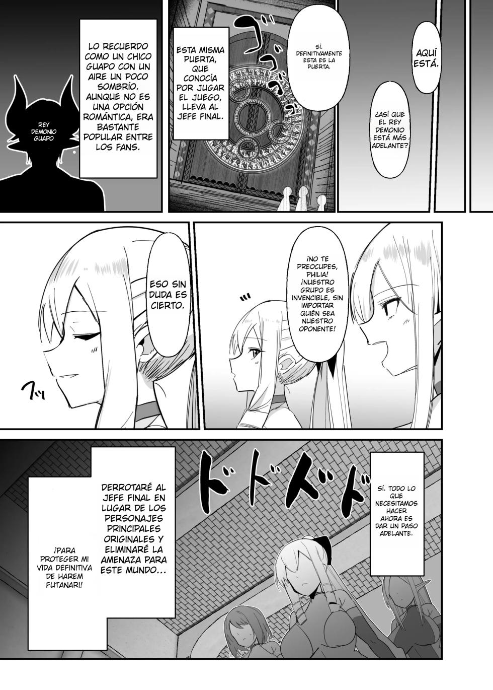 [COSCOteikoku (Sella)] Otome Game no Akuyaku Reijou ni Tensei Shitara Ura Settei de Futanari deshita ~Ch. 3~｜Reencarné en un Juego Otome como una Futanari en una Ruta Secreta ~Cap. 3~ {Spanish} {EbisuTraslade - Winder} {Digital} - Page 29