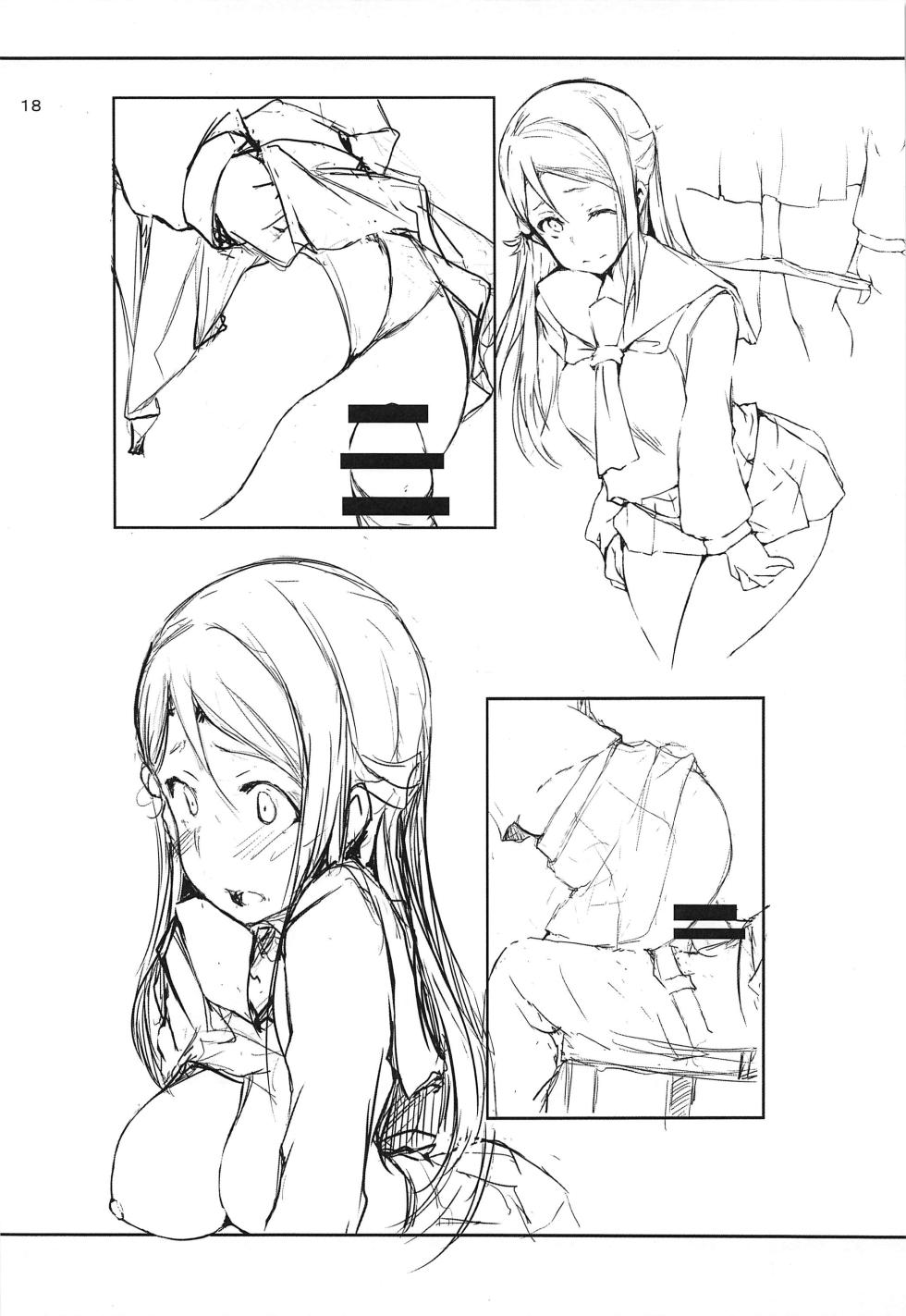(C97) [Gyoukousyu (Gon., Kurosai)] No matter the situation, Riko just can't say no! (Love Live! Sunshine!!) [English] [Gagak_Ireng] - Page 19