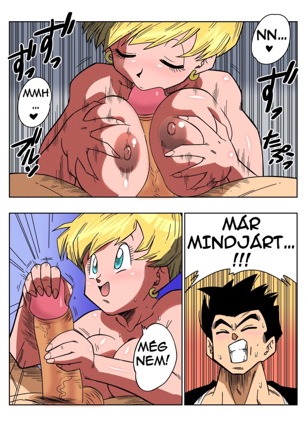 [Yamamoto Doujin (Yamamoto)] Szerelmi Háromszög Z 1 (Dragon Ball Z) [Magyar] - Page 12