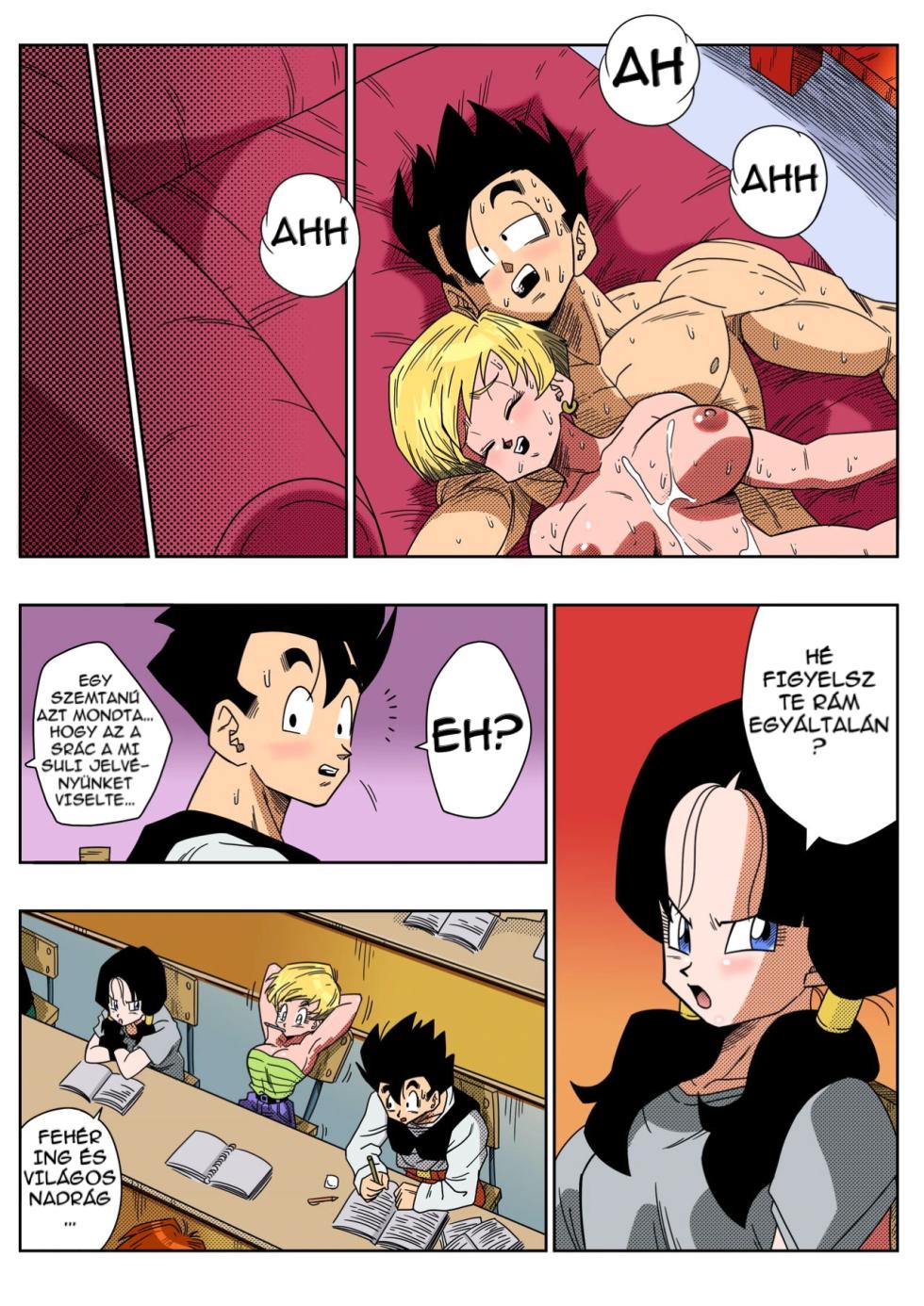 [Yamamoto Doujin (Yamamoto)] Szerelmi Háromszög Z 1 (Dragon Ball Z) [Magyar] - Page 24