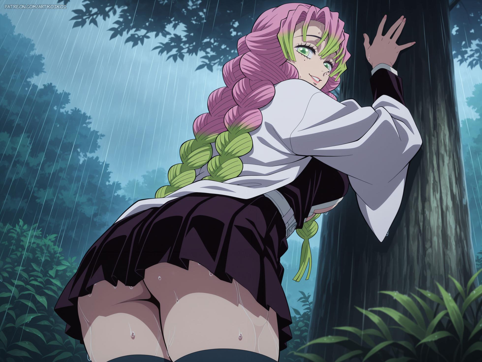 artkoikoi - Mitsuri Kanroji | Demon Slayer: Kimetsu no Yaiba (FULL) (Patreon) [AI Generated] - Page 10