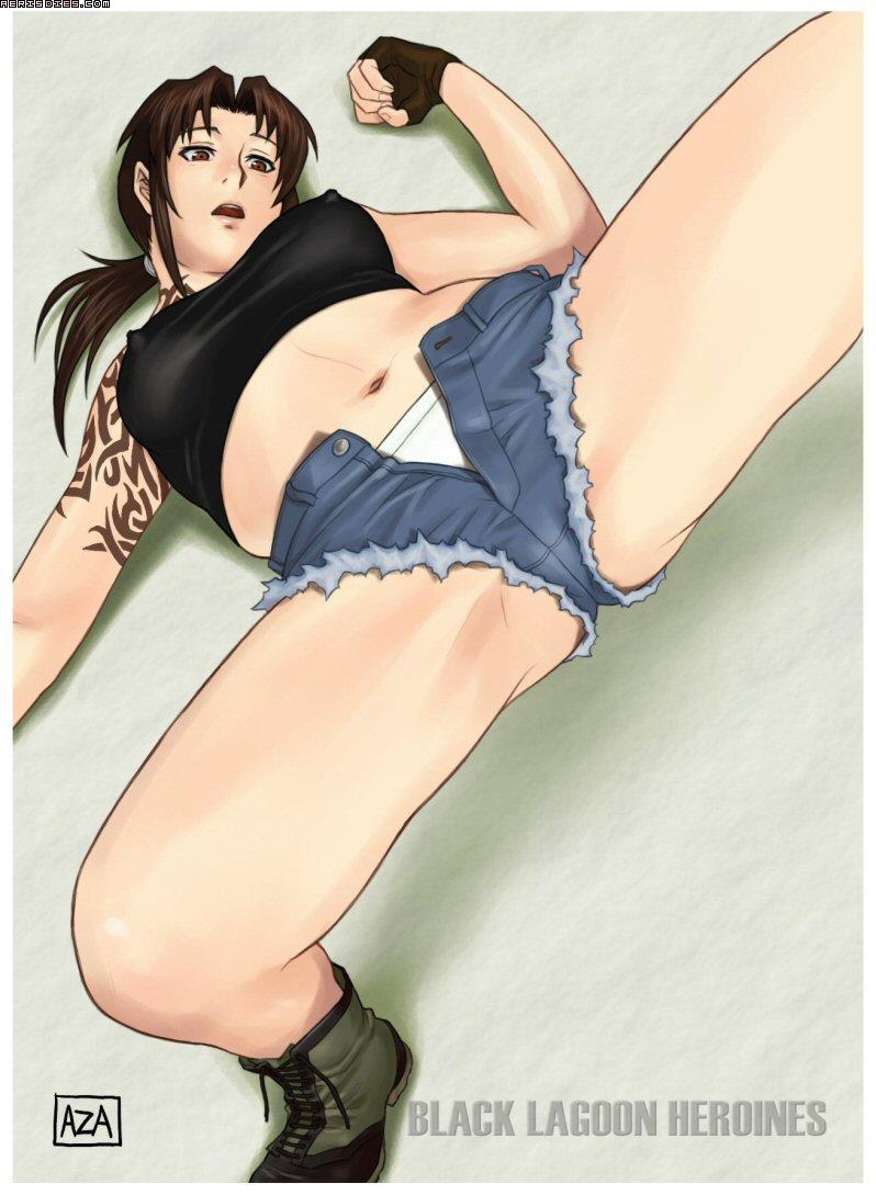 [AZASUKE WIND] AZASUKEWIND Black Lagoon Heroines, Part 1 - Page 37