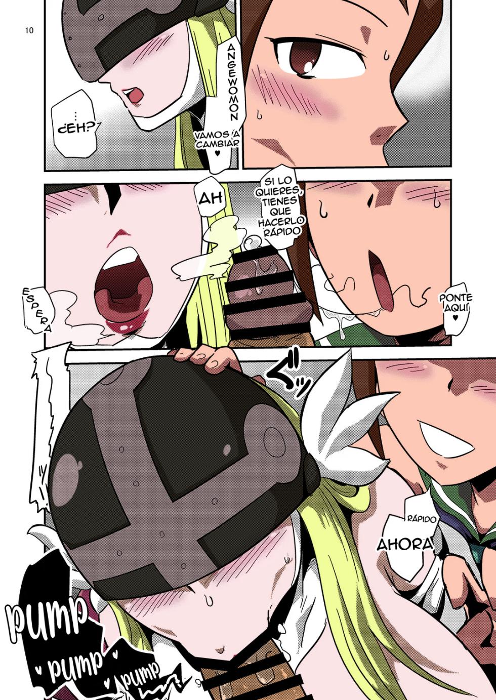 [Mugen Mountain (Basuta)] DIGITAL BRAINWASH PROGRAM Spanish Colored - Page 11