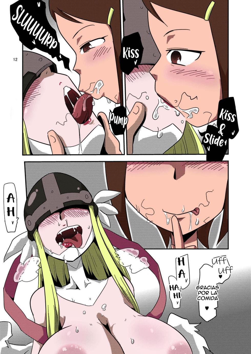 [Mugen Mountain (Basuta)] DIGITAL BRAINWASH PROGRAM Spanish Colored - Page 13