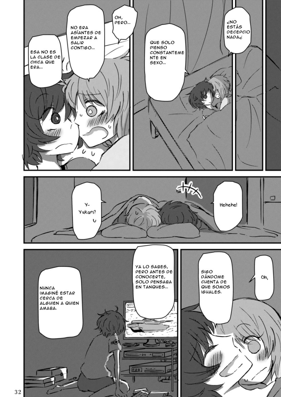 [Ooarai Nourakudou (Noumen)] Fukiyoseru Hakou wa Itsumo Onaji | The Roiling Waves Remain The Same (Girls und Panzer) [ESPAÑOL] [CristoferDeLosAndes] [Digital] - Page 34