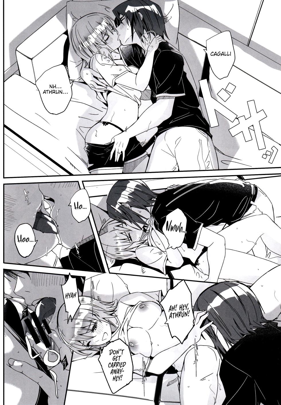 (Asu no Kagaribi to Tomoni Hoshi ni Negai o. 2025) [telomereNA (Gustav)] The beginning of a marriage between him and her (Mobile Suit Gundam SEED FREEDOM) [English] [Platinum Crown] - Page 11