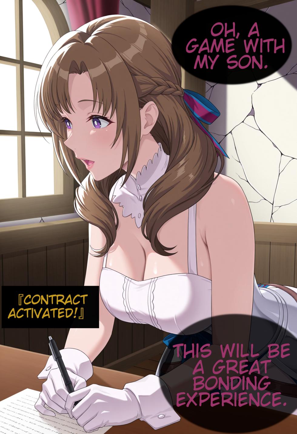 Mamako Signs A Contract - Page 11