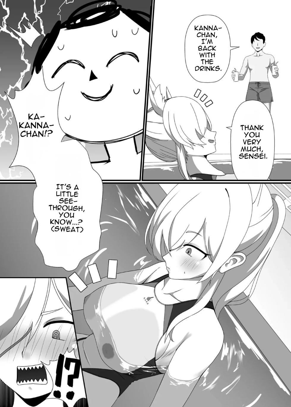 [Where the Seasonal Winds Blow (Fukamizu Fuki)] It's see-through, Kanna-chan! [Digital] [English] - Page 3