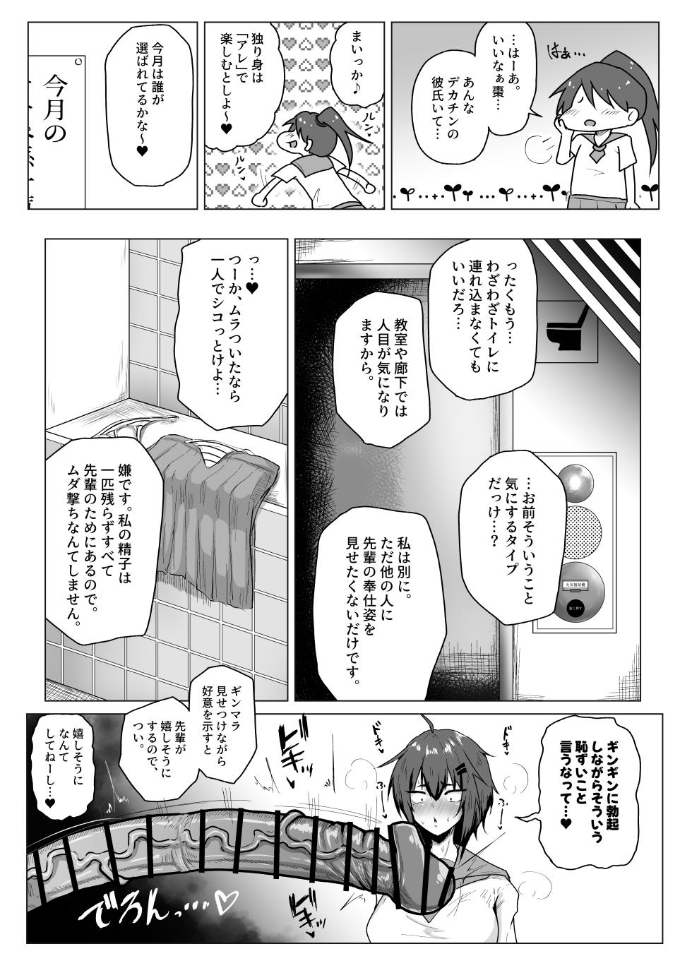 [Tar7mg (Amatsuga Shin)] Dekkai Kouhai to Chitchai Senpai - Page 8