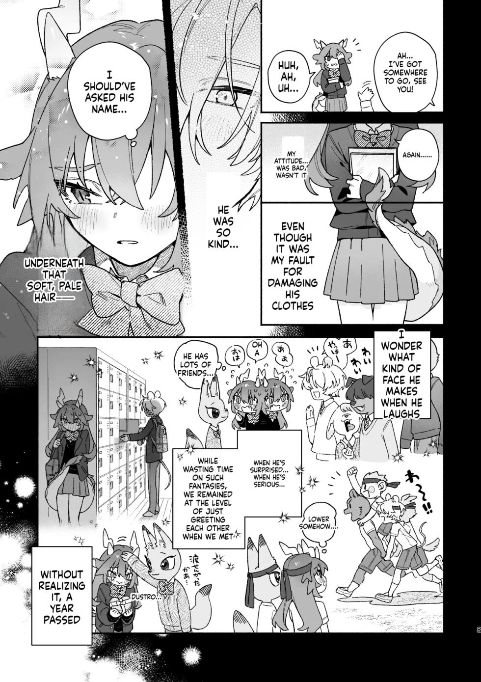 [pink carrot (usachanGET)] ♂ ga Uke. Midori Ryuu x Nezumi-kun (SCANMTL) - Page 8