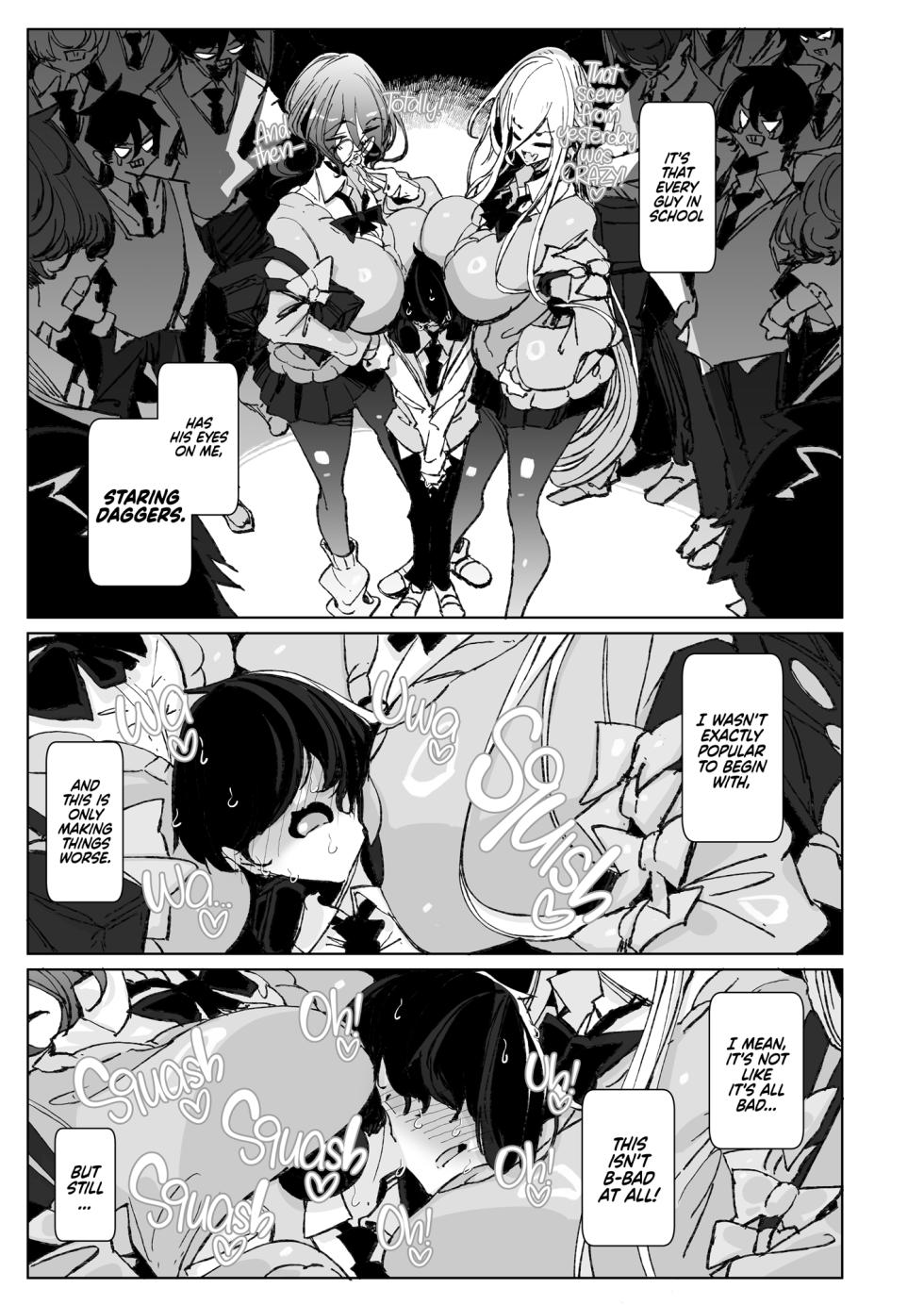 [Metro Notes (Tsumetoro)] Ja, Kyou kara Otaku-kun wa Watashi-tachi no Karepitte Koto de! | Sorry, Nerd, but You're Our BF Now! [English] {2d-market.com} [Decensored] [Digital] - Page 5